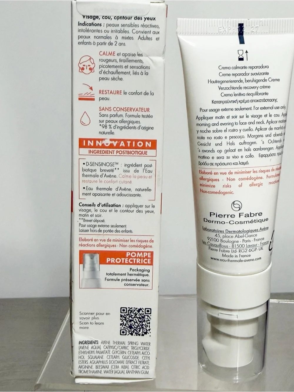 Avene new box